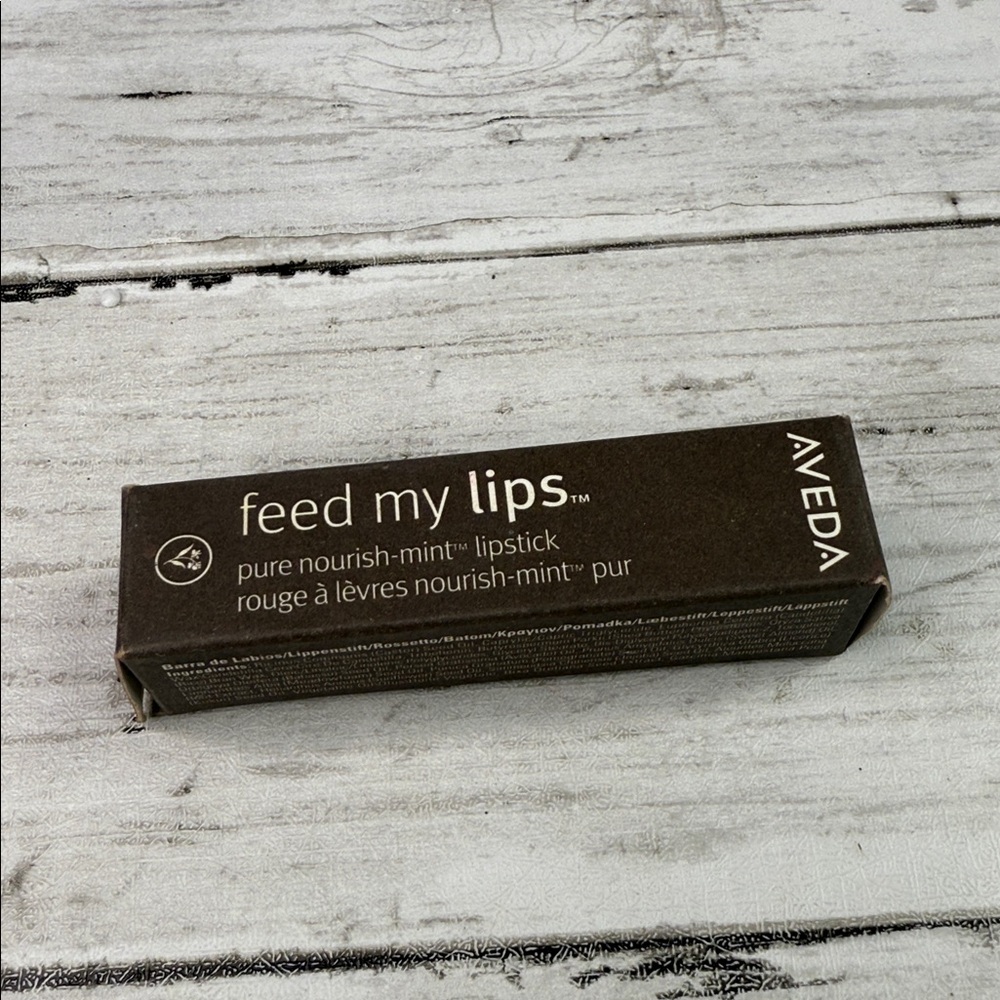 Aveda Feed My Lips Pure Nourish-Mint Lipstick .12 Full Size PAPAYA 01